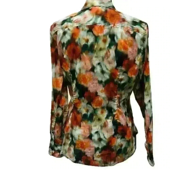 J. Crew  Liberty Arts Hazy Days Floral Print
Slim Fit Button Down Size 6 - Picture 2 of 16